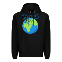 Black God So Loves Premium Hoodie - Bettercallsaul