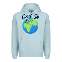 Blue Mist God So Loves Premium Hoodie - Bettercallsaul