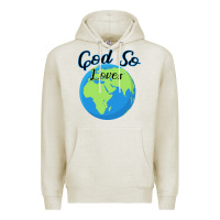 Oatmeal Heather God So Loves Premium Hoodie - Bettercallsaul