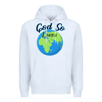 White God So Loves Premium Hoodie - Bettercallsaul