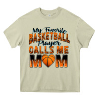 Mossy my favorite basketball player calls me mom Heavy Core Tee - Zillion Design Studio