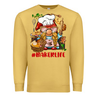 Antique Gold baker life gnome Premium Sweatshirt - BarkalooDesign