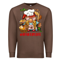 Chestnut baker life gnome Premium Sweatshirt - BarkalooDesign