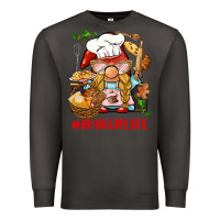 Smoke baker life gnome Premium Sweatshirt - BarkalooDesign