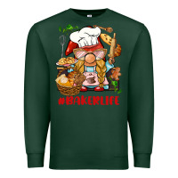 Baker Life Gnome Premium Sweatshirt | Teevron