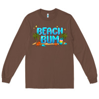 Chestnut beach bum Long Sleeve Tee - JahusDesignShop