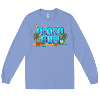 Colony Blue beach bum Long Sleeve Tee - JahusDesignShop