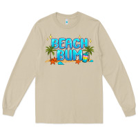 Mushroom beach bum Long Sleeve Tee - JahusDesignShop