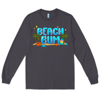 Smoke beach bum Long Sleeve Tee - JahusDesignShop