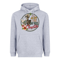 Heather Grey just one more chapter Heavyweight Hoodie - Artiststas