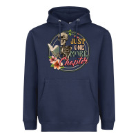 Navy just one more chapter Heavyweight Hoodie - Artiststas