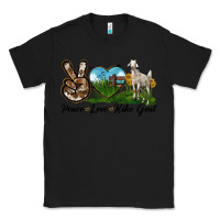 Black Peace Love Kiko Goat Classic Tee - LillyAllenDesigns