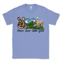 Colony Blue Peace Love Kiko Goat Classic Tee - LillyAllenDesigns