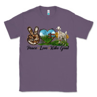Lavender Peace Love Kiko Goat Classic Tee - LillyAllenDesigns