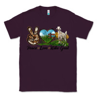 Plum Peace Love Kiko Goat Classic Tee - LillyAllenDesigns