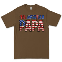 Cacao all American papa Premium Tee - Zillion Design Studio