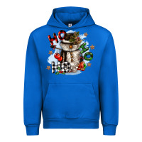 Cobalt ho ho ho snowman gnome Urban Hoodie - CowGirlArtShop