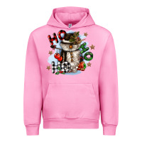 Fuchsia Pink ho ho ho snowman gnome Urban Hoodie - CowGirlArtShop