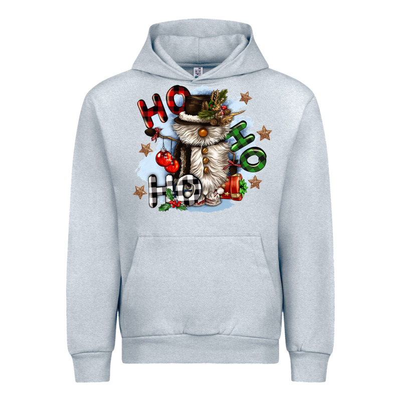 Ho Ho Ho Snowman Gnome Urban Hoodie by CowGirlArtShop | Teevron