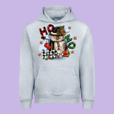 Ho Ho Ho Snowman Gnome Urban Hoodie Designed By Cowgirlartshop