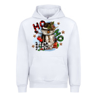 White ho ho ho snowman gnome Urban Hoodie - CowGirlArtShop