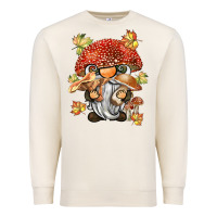 Sandshell mushroom gnome Premium Sweatshirt - BarkalooDesign