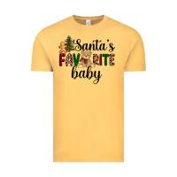 Vintage Mustard santa's favorite baby Vintage Tee - AdoDesignShop