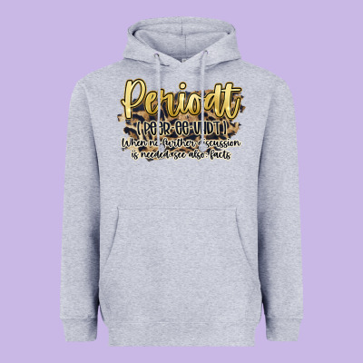Periodt Heavyweight Hoodie Designed By Artiststas