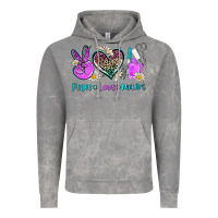 Cloud Rock peace love nail art Vintage Hoodie - AdoDesignShop