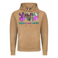 Vintage Camel peace love nail art Vintage Hoodie - AdoDesignShop