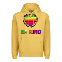 Antique Gold In A World Where You Can Be Anything Be Kind Premium Hoodie - Bettercallsaul