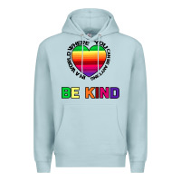 Blue Mist In A World Where You Can Be Anything Be Kind Premium Hoodie - Bettercallsaul