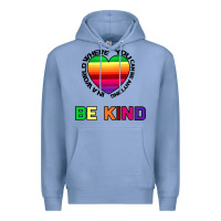 Colony Blue In A World Where You Can Be Anything Be Kind Premium Hoodie - Bettercallsaul