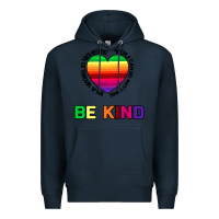 Navy In A World Where You Can Be Anything Be Kind Premium Hoodie - Bettercallsaul