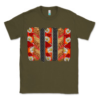 Army Green ladybug brushstrokes Classic Tee - BarkalooDesign