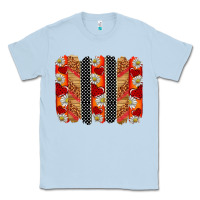 Dusty Blue ladybug brushstrokes Classic Tee - BarkalooDesign
