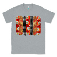 Heather Grey ladybug brushstrokes Classic Tee - BarkalooDesign