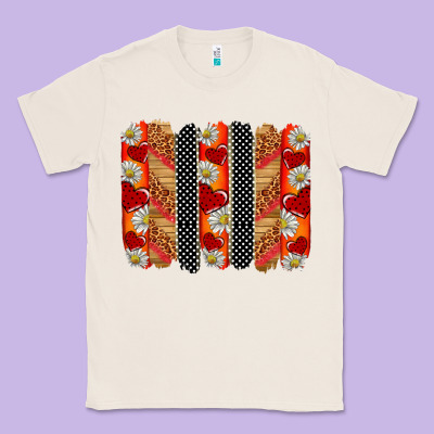 Ladybug Brushstrokes Classic Tee Designed By Barkaloodesign