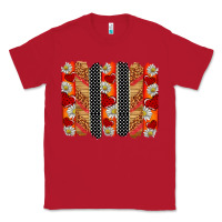 Red ladybug brushstrokes Classic Tee - BarkalooDesign
