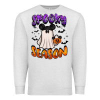 Oatmeal Heather spooky season Premium Sweatshirt - BarkalooDesign