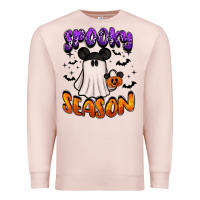 Pale Pink spooky season Premium Sweatshirt - BarkalooDesign