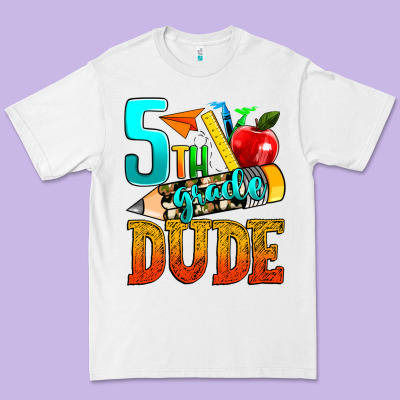 5th Grade Dude Premium Tee Designed By Texasbilliewilder