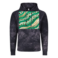 Cloud Black green glitter Vintage Hoodie - JahusDesignShop