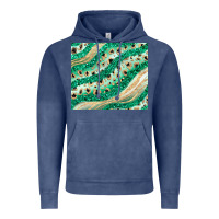 Vintage Denim green glitter Vintage Hoodie - JahusDesignShop