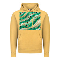 Vintage Mustard green glitter Vintage Hoodie - JahusDesignShop