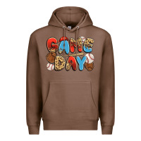 Chestnut game day baseball Premium Hoodie - JahusDesignShop