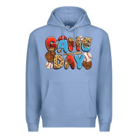 Colony Blue game day baseball Premium Hoodie - JahusDesignShop