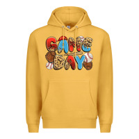 Mustard game day baseball Premium Hoodie - JahusDesignShop