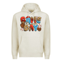 Oatmeal Heather game day baseball Premium Hoodie - JahusDesignShop