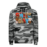 Slate Camo game day baseball Premium Hoodie - JahusDesignShop